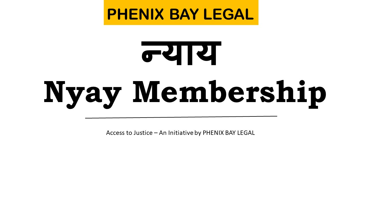 Nyay Membership for Litigants Image