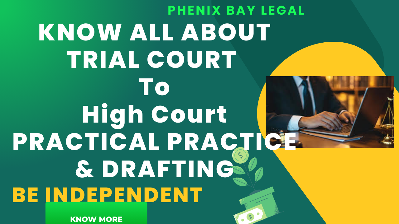 Trial court to High Court Process with Drafting Image