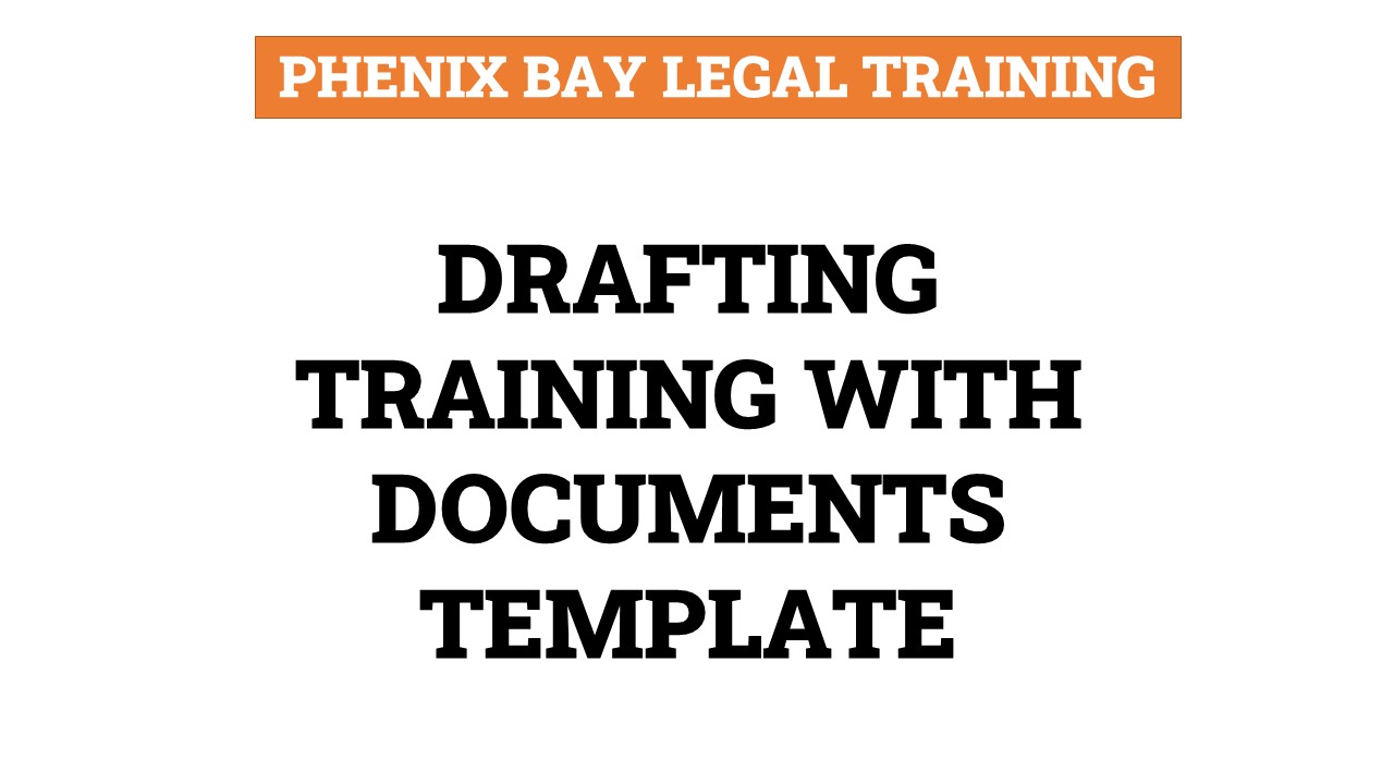 Drafting Training with 50 Documents Formats Image
